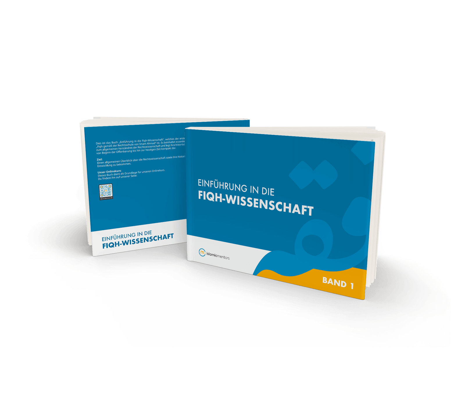 Cover: Einführung in die Fiqh-Wissenschaft (Band 1) - Lehrbuch von Islamicmentors, um die Grundlagen und die Geschichte der islamischen Rechtswissenschaft zu lernen.